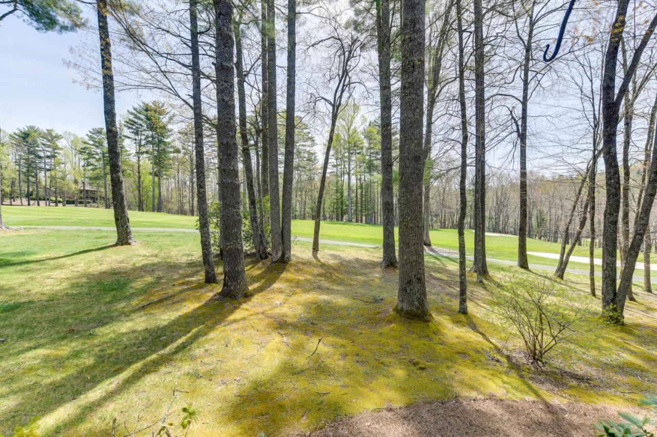 Inviting Cashiers Condo Deck And Golf Course Views! エクステリア 写真